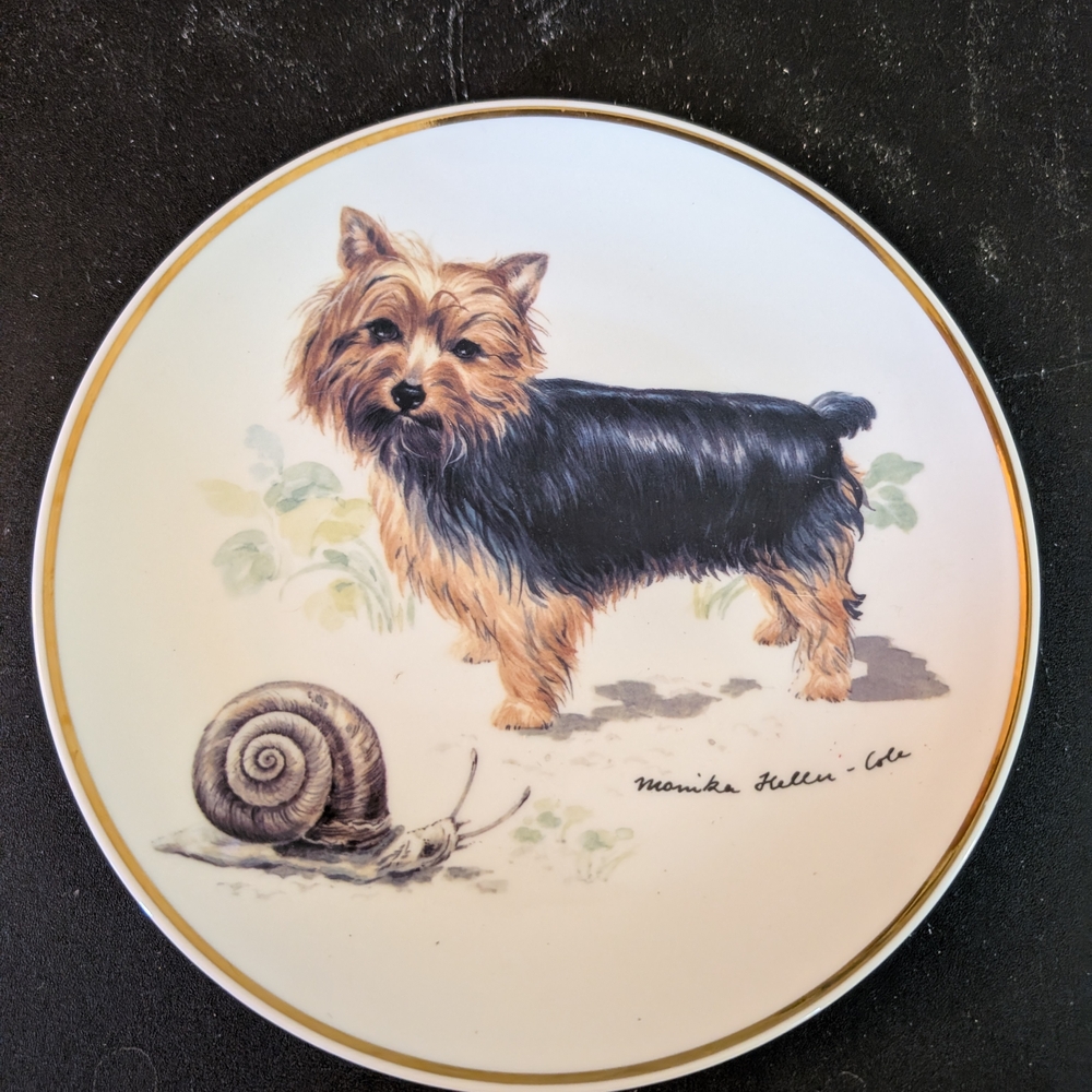 Collectible Monika Heller-Cole Ceramic Plate